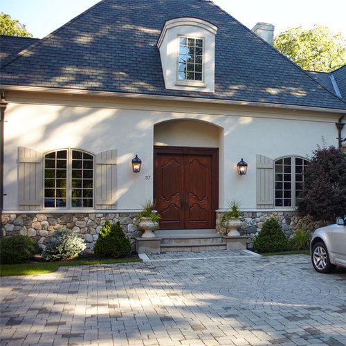 French Cau Style Exterior Lighting