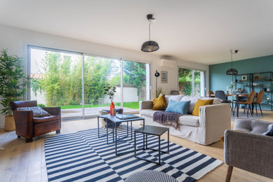 Réalisation d'un salon design.
