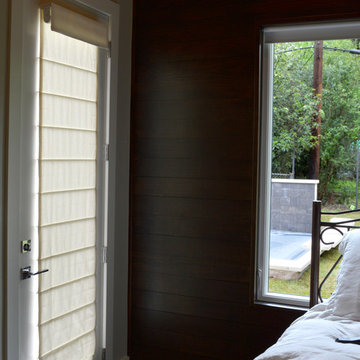 Roman Shades in an Austin Home