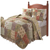 Greenland Home Blooming Prairie Quilt And Sham Set, 3-Piece  Full/Queen
