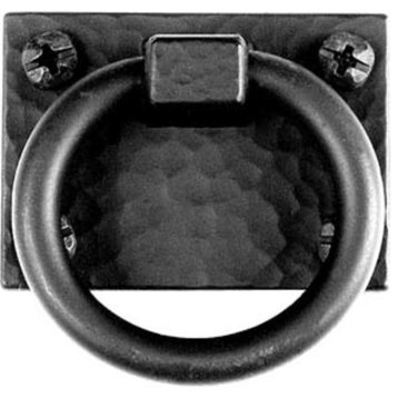 Acorn Manufacturing APZP 2 Inch Ring Cabinet Pull - Black