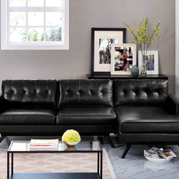 Blake Sectional Sofa | Antique Black - Sectional Sofas