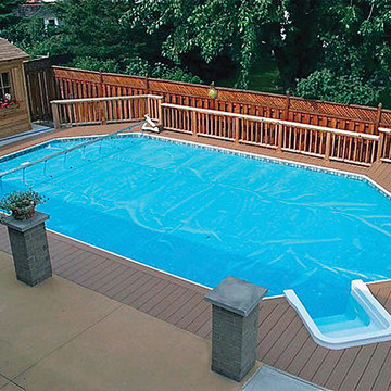 decks with pools.