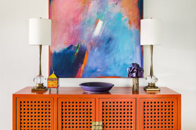 Mid-sized trendy home design photo in Salt Lake City