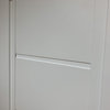 Kissimmee White Glazed Light Door Slab, 24"x80"