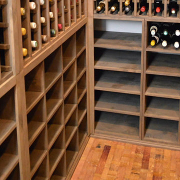 Versatile Custom Wine Rack Storage Area