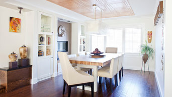Formal Dining Room used in a Contemporary manner