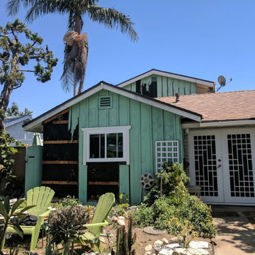 House Re stucco, Siding & Stacked Stone | In Process