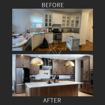 MAPLE LATTE KITCHEN REMODEL