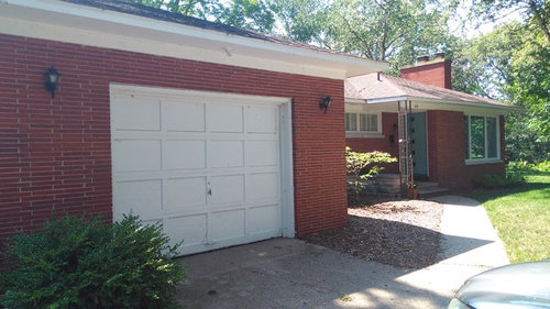 Garage Door Color Advice For Mid Century Red Brick Ranch Garage Door Color Advice For Mid Century Red Brick Ranch