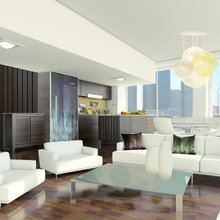 photographic glass wall