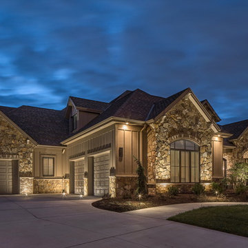 Garage Lighting | Security Landscape Lighting Omaha Nebraska