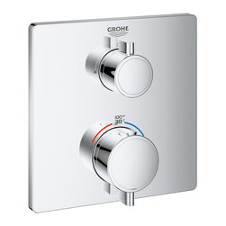 GrohTherm Dual Function Thermostatic Shower Trim - Bathroom Fixtures