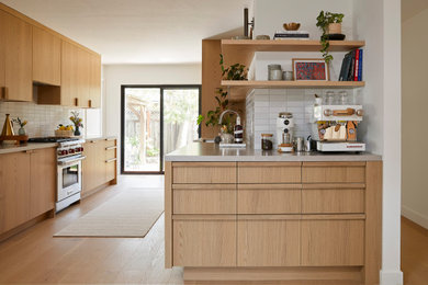 Kitchen - scandinavian kitchen idea in San Francisco
