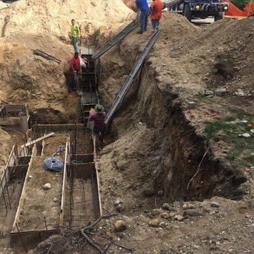 Construction Chronology of a new Luxury Residence in Flower Hill, NY