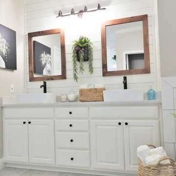 Farmhouse Master Bathroom Makeover