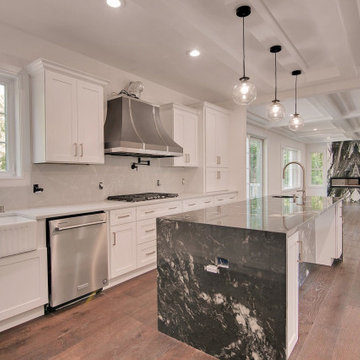 Kitchen Cabinets & Countertop Project in Franklin Lakes, New Jersey