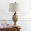 Kennedy 30.5" Resin Table Lamp, Faux Wood
