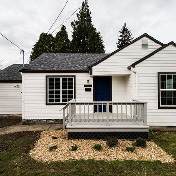 North Portland St. Johns Modern Industrial Chic Remodel