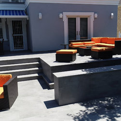Metal Porcelain Project - Landscaping Stones And Pavers