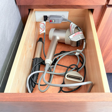 Bathroom Vanity In-Drawer Outlets