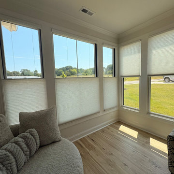 Top-down, bottom-up cellular shades in Davidos