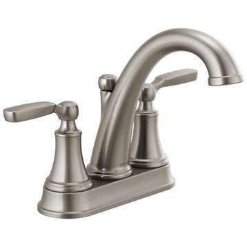 Delta Woodhurst Bathroom Faucet, Stainless, 2532LF-SSTP