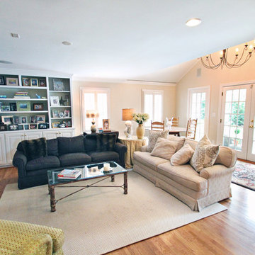 Airy Addition Spills into Outdoor Living in Windsor Farms