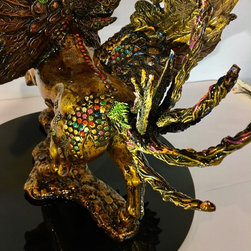 Tracey Keller Luxury Bronze Sculpture - Pegasus - Sculptures