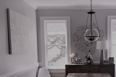 Dining room - eclectic dining room idea in Atlanta