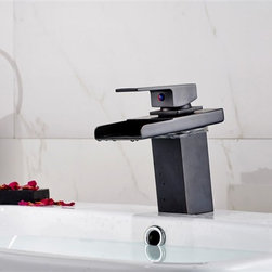 Classical Style Oil Rubbed Bronze Basin Faucet Single Lever Mixer Tap - Bathroom Sink Faucets
