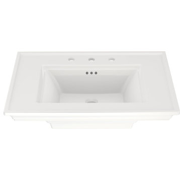 American Standard 0297.008 Town Square S 30" Rectangular Fireclay - White