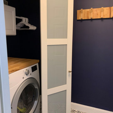 Clean laundry room