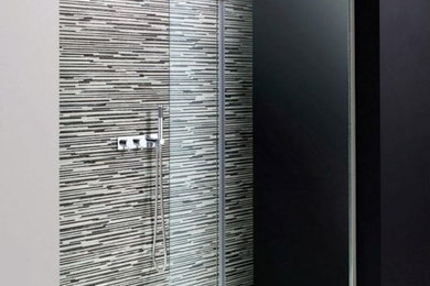 Simpsons Design Walk-in Easy Access Shower with Hinged Panel