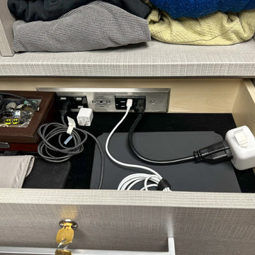 Closet In-Drawer Outlets