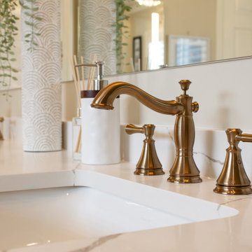 Warm Traditional Master Bath