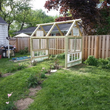 Shabby-Chic Greenhouse