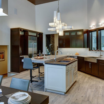 Cold Spring, NY - Modern - Wenge Kitchen Island Countertop