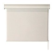 Keystone Fabrics I40.34.3002 Interior Corded Sunshade With Valance, Light Brown