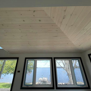 Pickled Pine Vaulted Ceiling