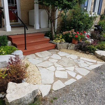 Flagstone Entrance