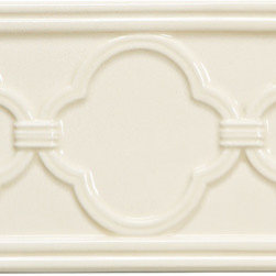 Tuileries Vendome Border in Pastis - Tile