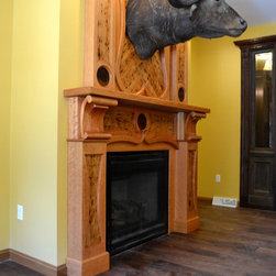 Art Nouveau Fireplace Suround - Fireplace Mantels
