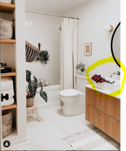 Question about using Ikea Godmorgon vanities with wall mounted faucets
