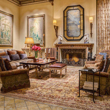 20,509 sf Traditional Tuscan Style Residence