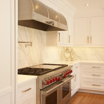 Transitional Glam Kitchen