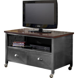 Industrial Entertainment Centers And Tv Stands by HedgeApple