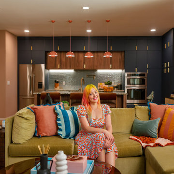Vibrant Mid Century Modern Home