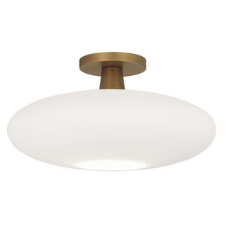 Robert Abbey RA-2039 1-Light Flushmount, Rico Espinet Ovo ...