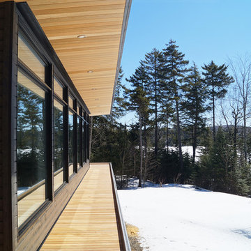 Chalet discret des Laurentides
